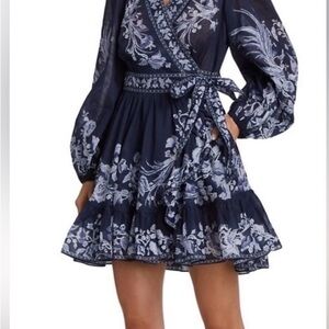 Zimmerman Navy Blue Floral Dress